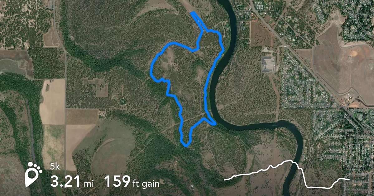 5k Footpath Route Planner